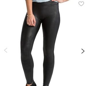 Spanx Faux Leather Leggings